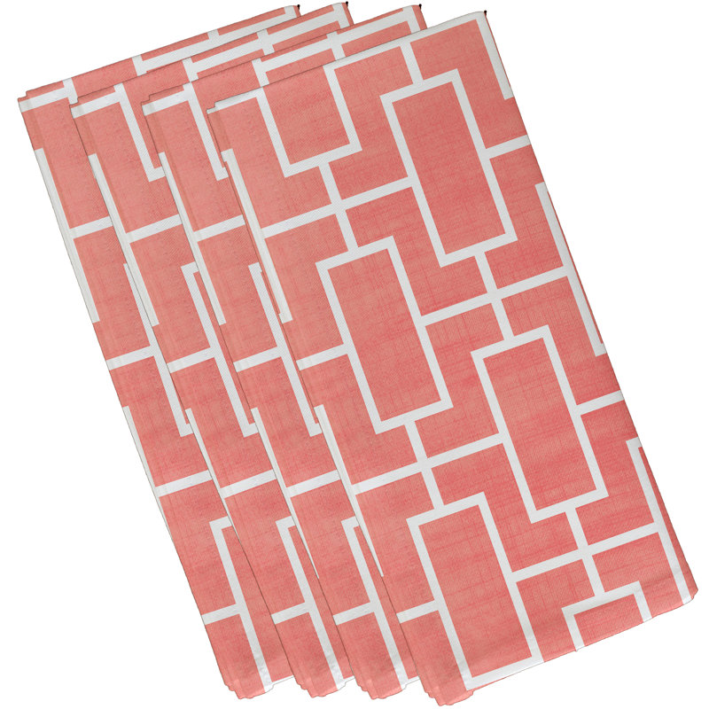 Serviette 22 "Caleb-Jay, Orange