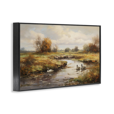 «Ducky Days», impression numérique sur toile par Petal Prints Design