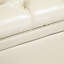 Smooth Leather With Storage Compartment For Pillows And Blankets Bonded Space Pillows, Elegant Look