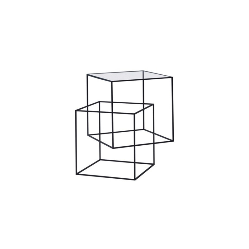 Glass End Table