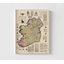 Home Home Ireland - Ballance 1893, décor de chambre d'invité, impression d'art mural de la région irlandaise, affiche de carte de l'Irlande, décor de pub irlandais antique