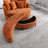 Slipcovered Barrel Chair With Ottoman-1750197663