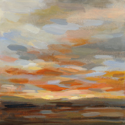 " High Desert Sky II " by Silvia Vassileva Painting Print