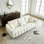 Canapé 3 places 79,5 po en tissu Teddy Premium avec 3 coussins de dossier et 3 coussins de dossier-129028361