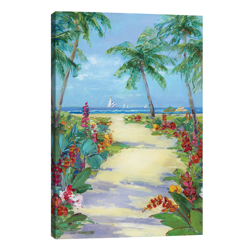 It's 5 O'Clock Somewhere II 1 Piece Wrapped Canvas Wall Art, 152.5 cm H x 101.5 cm W