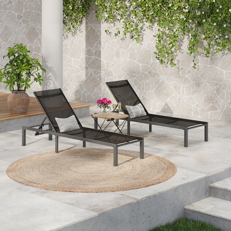 Outdoor Chaise Lounge (Set Of 2)