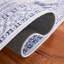 Tapis gris / bleu marine Ziebarth-588455165