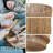Luminous Rattan Pendant Light - Natural Drum 1-Light Polished Handwoven Dimmable Hanging Light For Kitchen Island, Kitchen, Dining Room, Living Room, Bedroom, Hallway or Covered Patio in Modern, Farmhouse & Boho Style-192548955-192548980-165702561