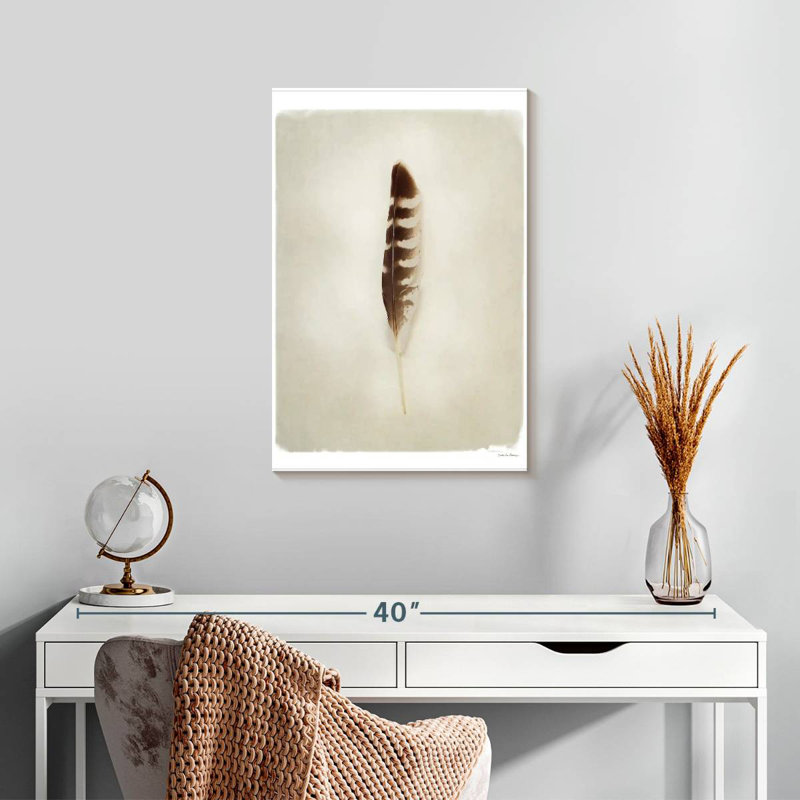 Feather I, 24" H x 16" W