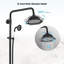 Ensemble de douche à effet pluie en laiton bronze huilé 99910-ORB
