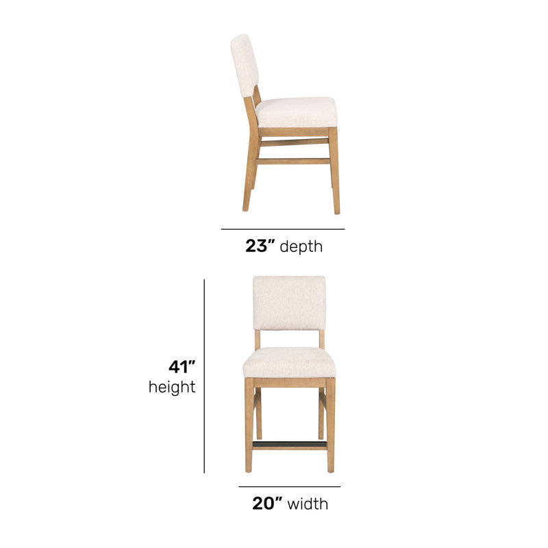 Millwork Counter Chairs (Set Of 2)