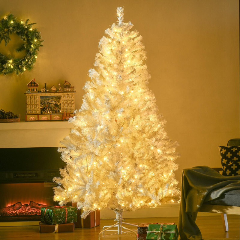 Grand arbre de Noël artificiel pré-éclairé, 6'