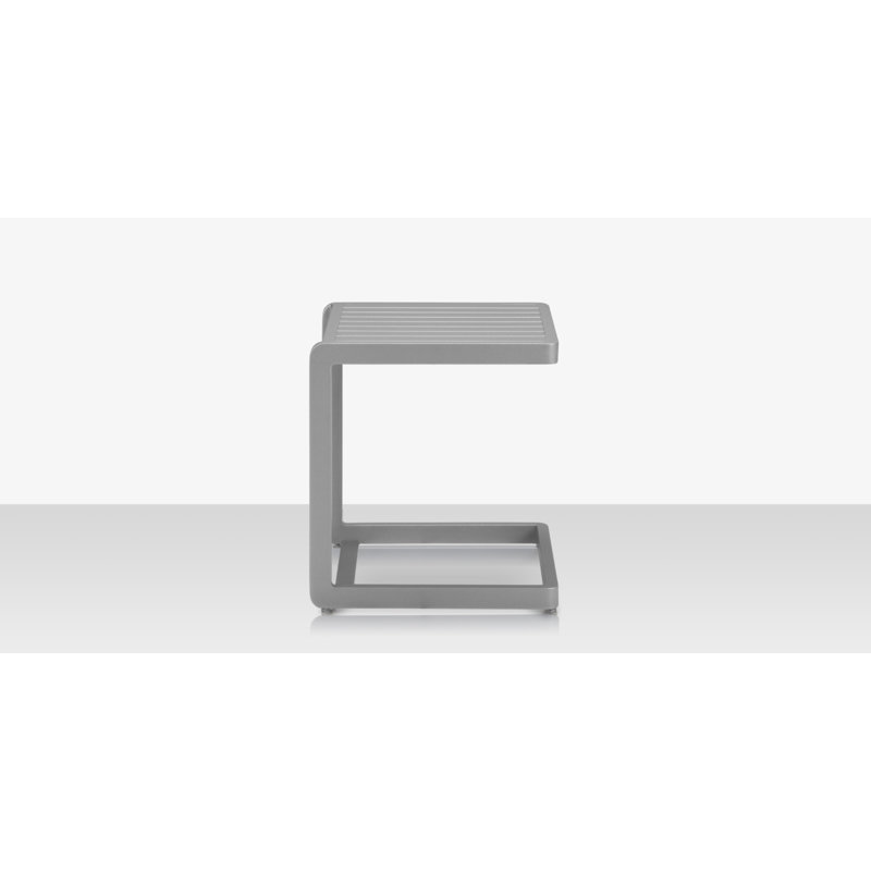 Fusion End Table Square, Silver