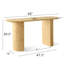 Bureau en bois de ronce 60 po