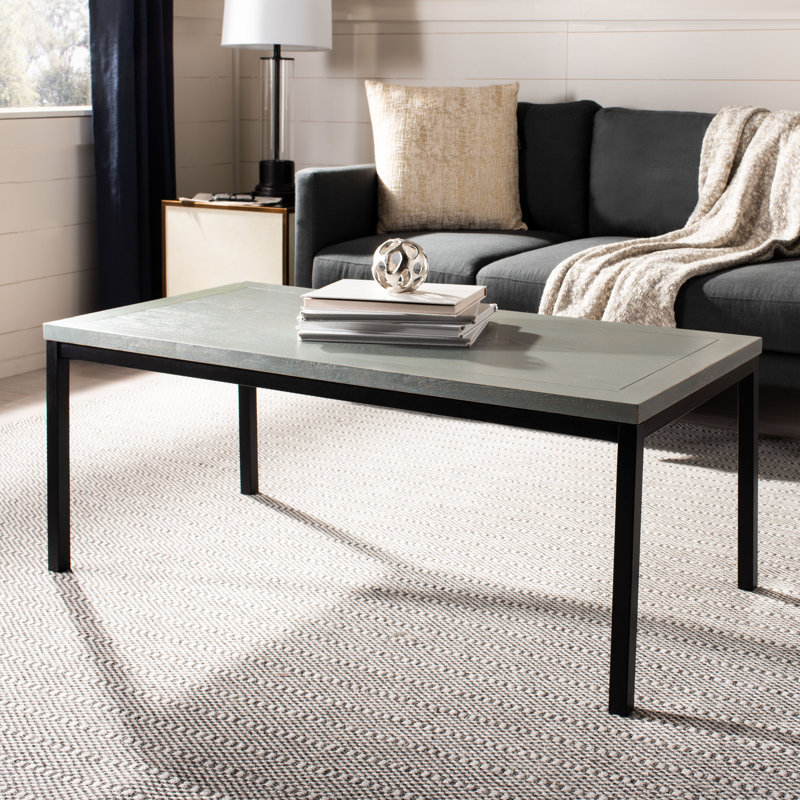 Nehru Solid Wood Top Coffee Table