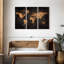 «World Map Aged World Map XXXIV», ensemble de 3 pièces sur toile par Finnian P-93061385