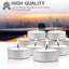 MantraRaj Unscented Tealight Candle with Metal Holder 3.5 Hour Burn Tea Light Candles Pack of 75-51384437