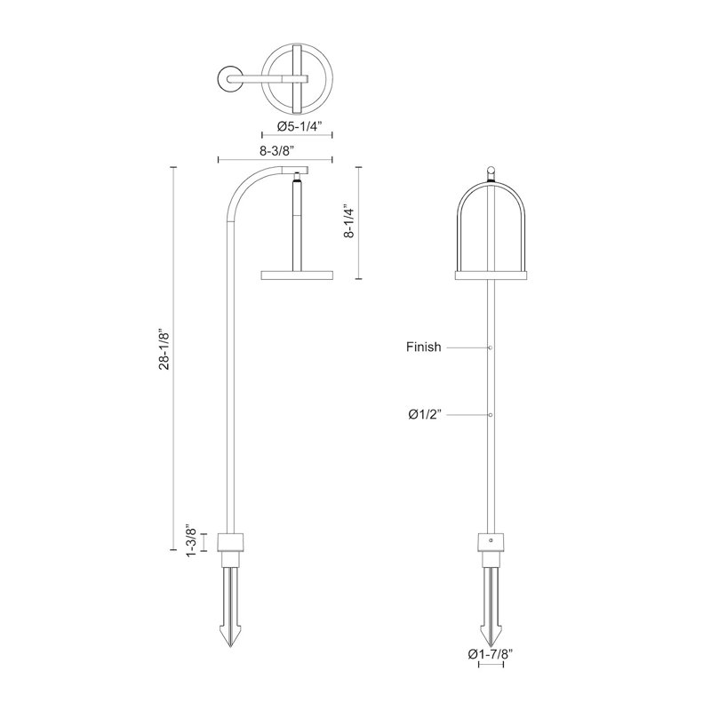 Trek LED Pathway Light