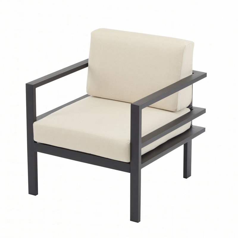 Chaise longue avec coussins Prieto