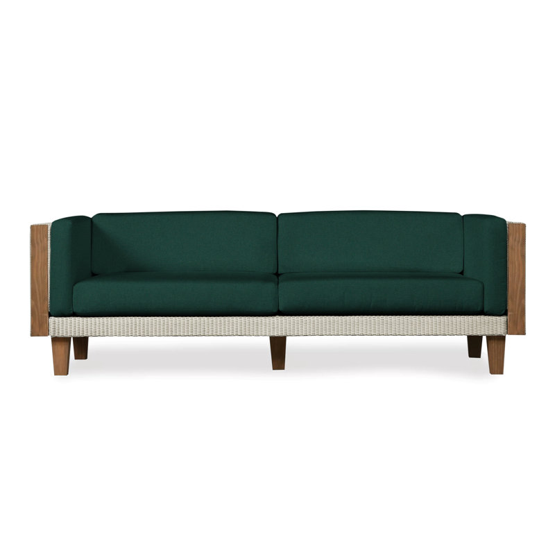 Catalina Outdoor 3 - Seat Patio Sofa, Linen, Charlotte Sparrow