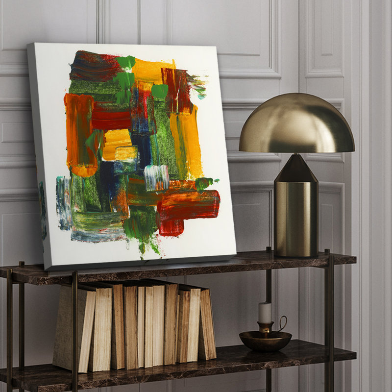 Abstrait II - galerie Cavas sur mesure, H 60 po x l 40 po
