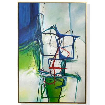 Manantial - Picture Frame Painting on Canvas