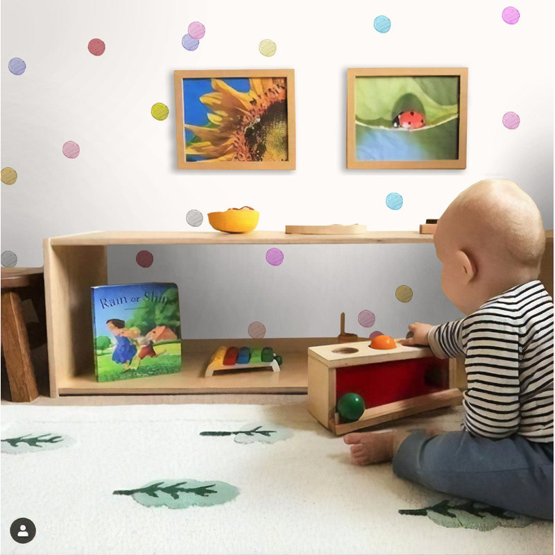Adhésif décoratif à pois Sanborn