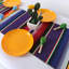 Ensemble de 4 chemins de table en coton mexicain Serape