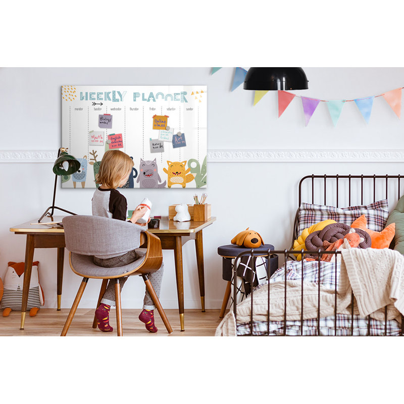 Magnetic Glass Dry Erase Board