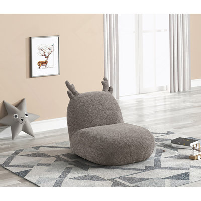 Chaise pour enfants en forme de cerf de 21,5 po de largeur