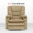 27.2" Extra Wide Dual Motor Power Recliner Lift Chair with Massage and Dual Heating, Infinite Position, Fabric-1854743120