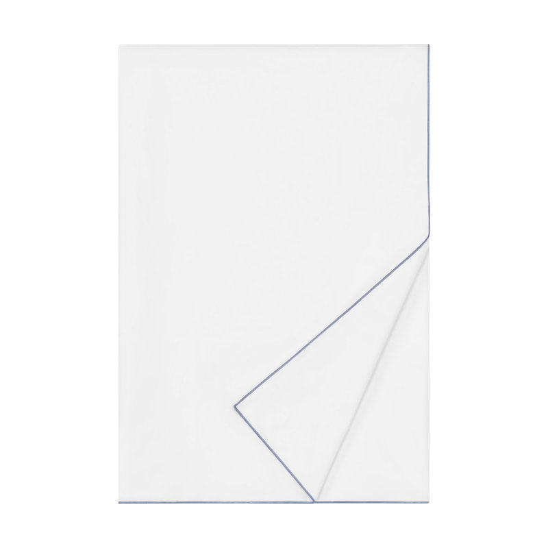 Arlo Duvet Cover, Queen Duvet Cover, White/Lagos