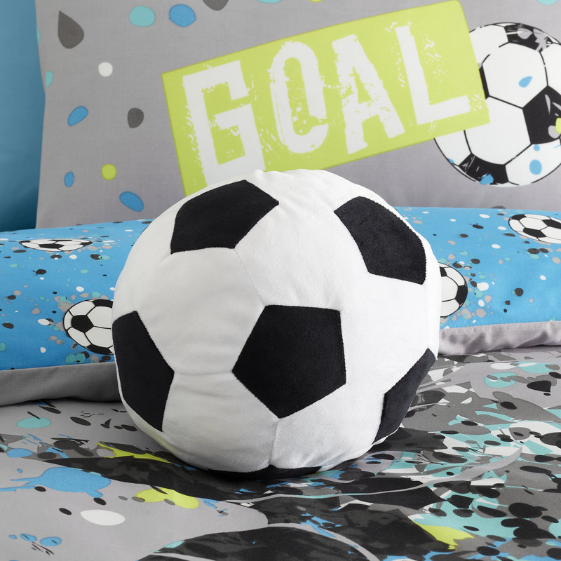 Football Black Cushion