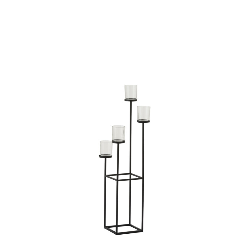Metal Tabletop Candelabra