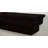 Rustic Floating Wood Fireplace Mantel Shelf with Arched Corbels - Pine Wood-696325742-696325737
