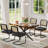 55.11-70.86in Rectangular Extendable Dining Table Set-1087116907-1102996173-1102996169