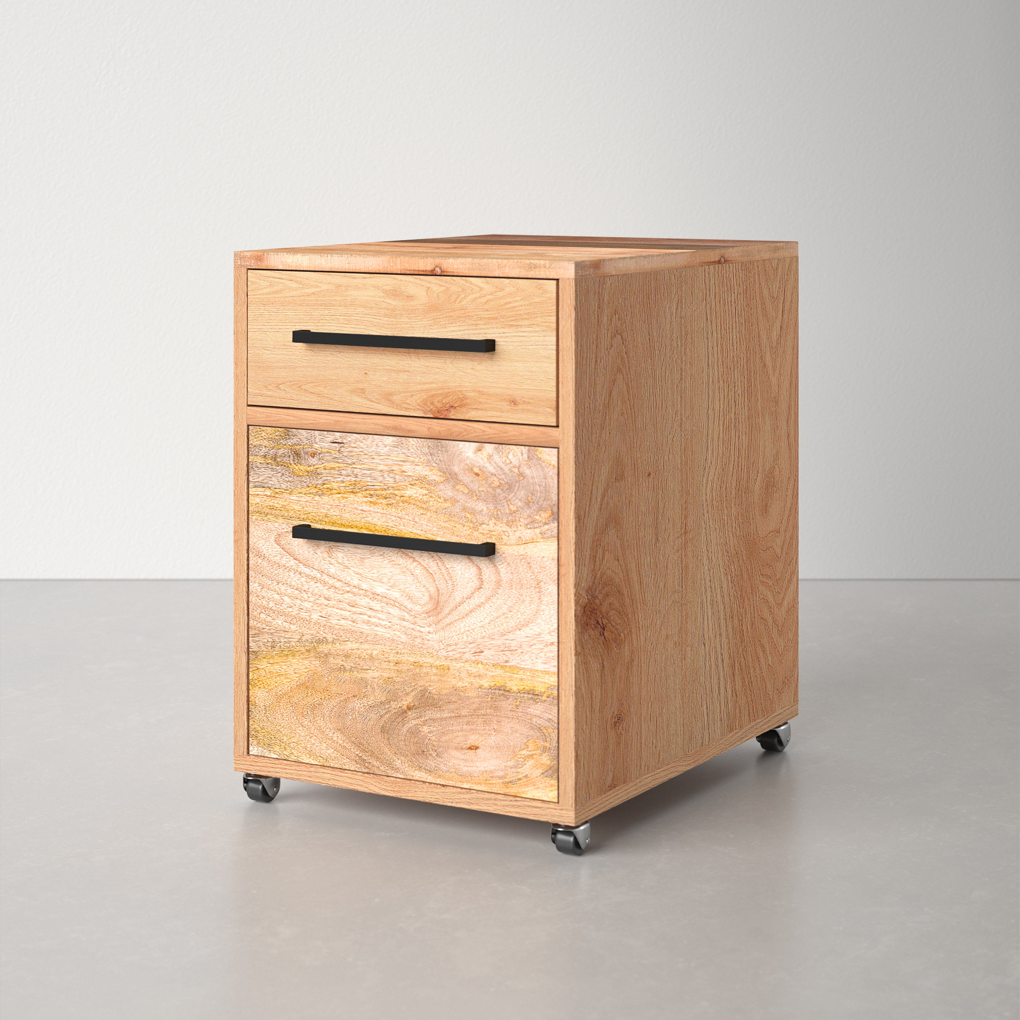 Ascent 2-Drawers Mobile Vertical Filing Cabinet
