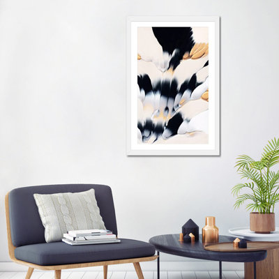 « Abstract Flow I » par Elisabeth Fredriksson-impression d’art graphique