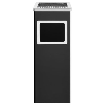 vidaXL Ashtray Dustbin Hotel Stainless Steel