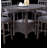 Practical Dining Table Dining Table Round Counter Height Dining Table With Shelve