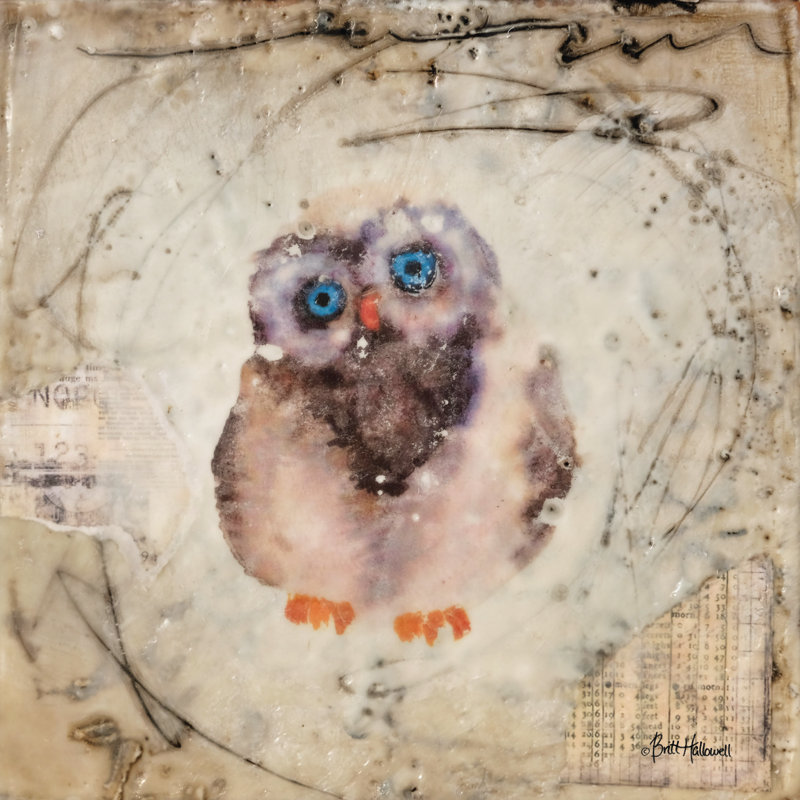 «The Wonder Years» par Britt Hallowell - reproduction imprimée, H 30 po x l 30 po, Toile tendue