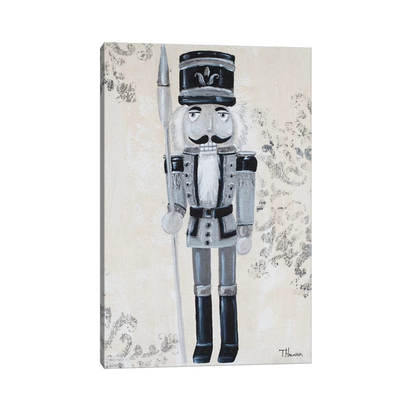Gray Nutcracker I by Tiffany Hakimipour - Wrapped Canvas Gallery-Wrapped Canvas Giclée, 20.32 cm H x 30.48 cm W