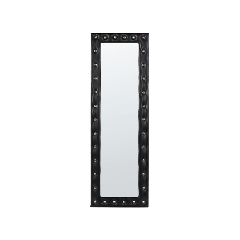 Aimee-Louise Flat Floor Mirror, Black