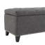 Linen Upholstered Bench-1989929878