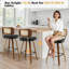 Swivel Upholstered Counter Stool-2137863662