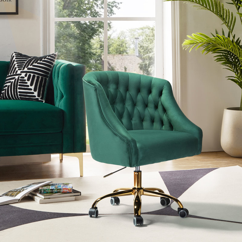 Chaise de travail Concetta, Vert