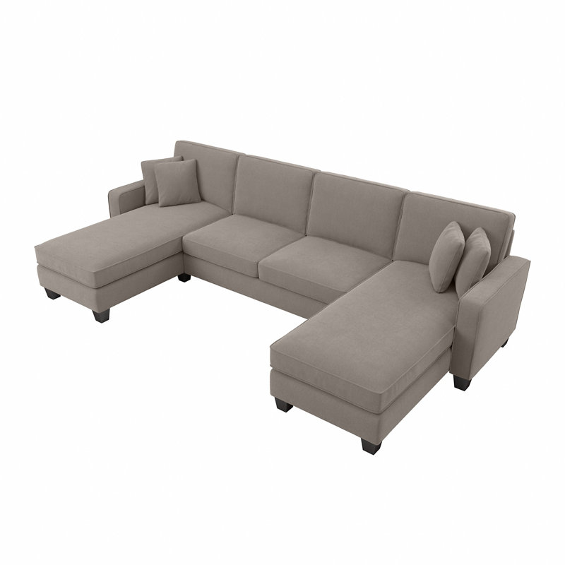 Canapé et méridienne symétriques Alitza, Beige