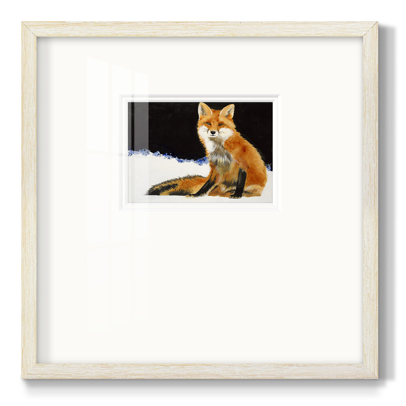 Fox-Premium, reproduction encadrée, H 17 po x l 17 po x P 1,25 po