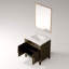 Meuble-lavabo simple en chêne 30 po X P 22 po P, comptoir en marbre de Carrare et Miroir-1533667857