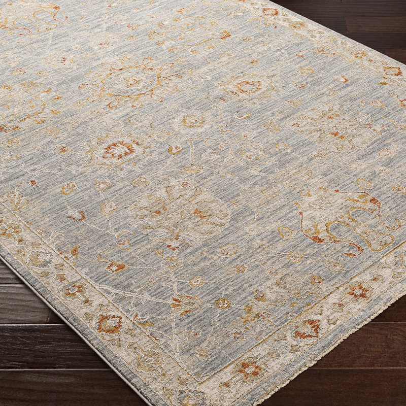 Vintage Look Area Rug, Rectangle 200 x 290 cm